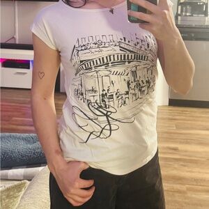 Ralph Lauren Graphic T-Shirt with Black Design